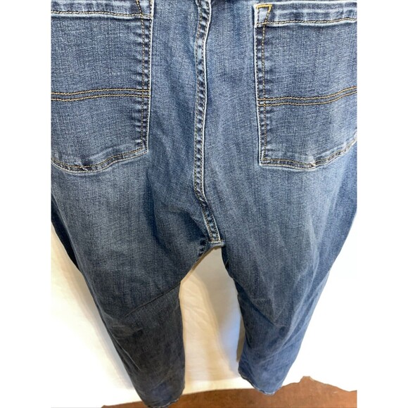 Prana Men’s Straight Jeans Size 40x34 Blue Western Rodeo Cowboy Zip Fly Rise 12 - Picture 12 of 12